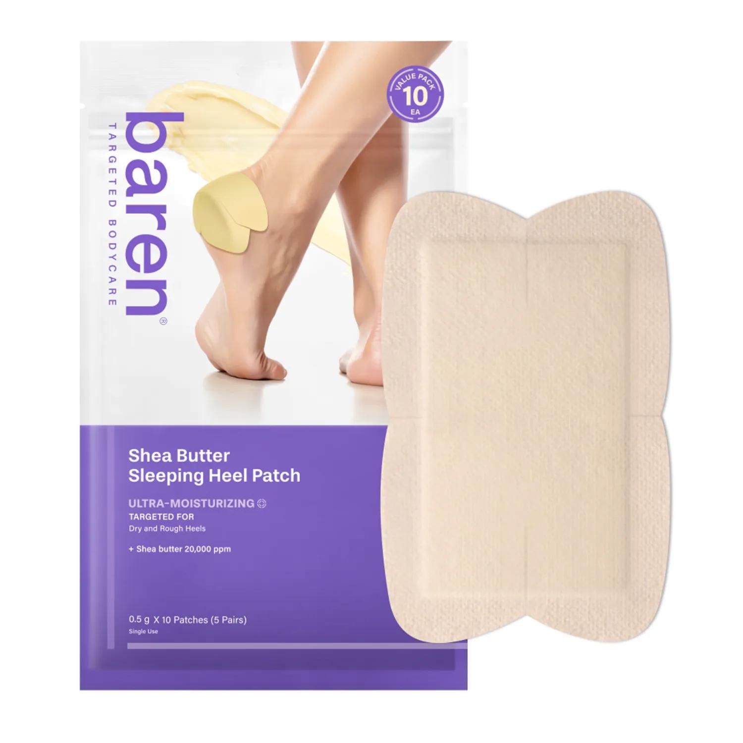 Shea Butter Sleeping Heel Patch, 10ea, 1pack - Image 1