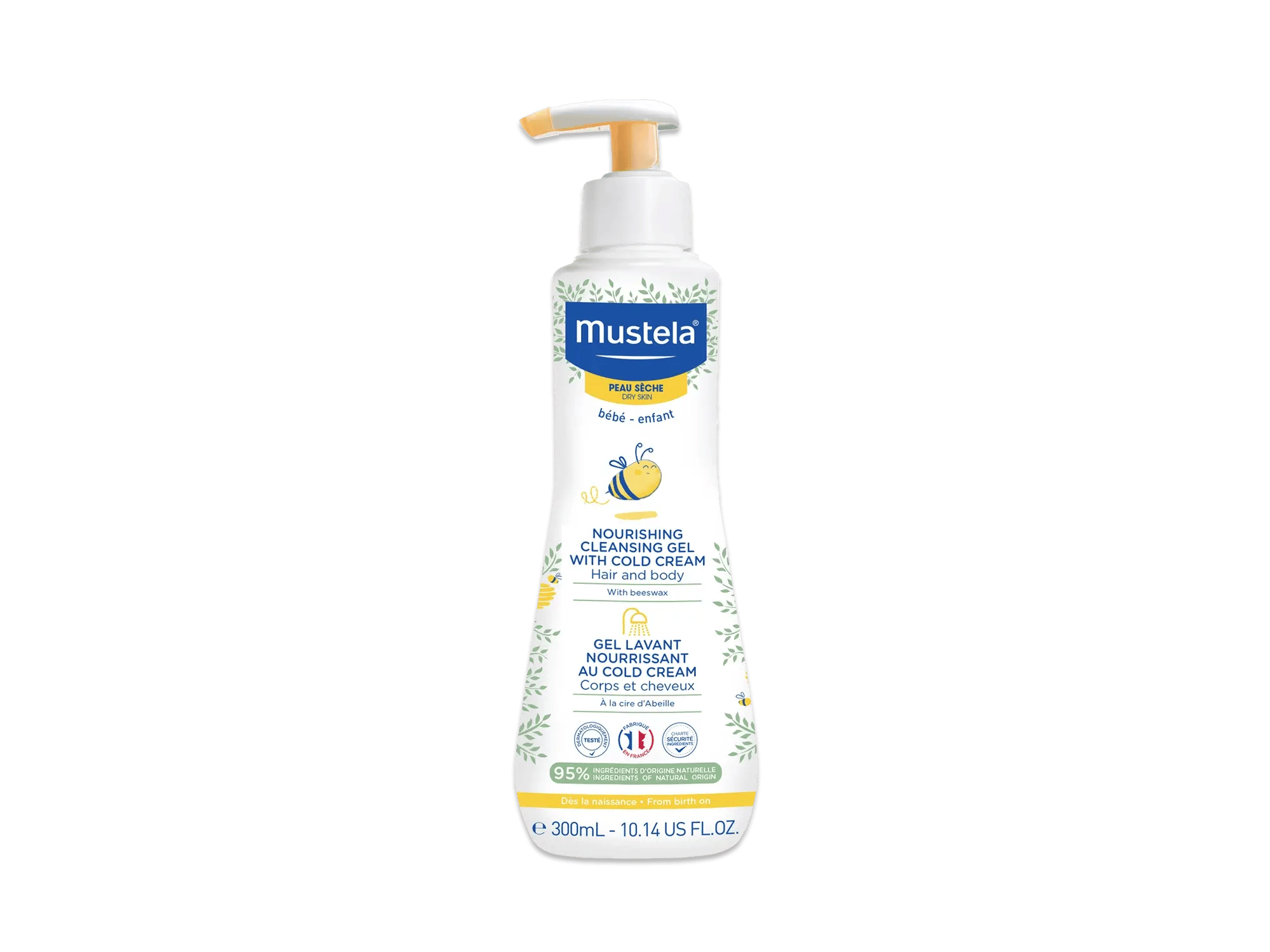 Nourishing Cleansing Gel with Cold Cream and Beeswax, 300ml, 1pack - Image 1
