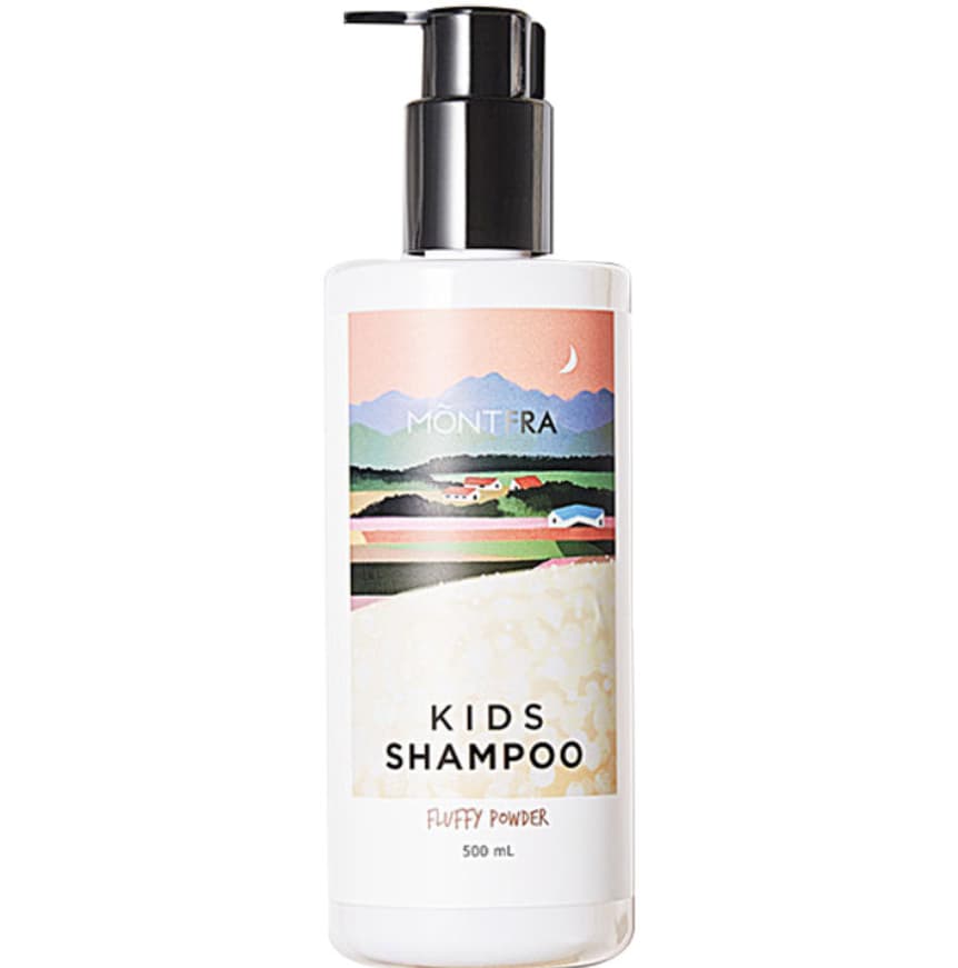 Kids Shampoo [Fluffy Powder], 500ml, 1pack - Image 1