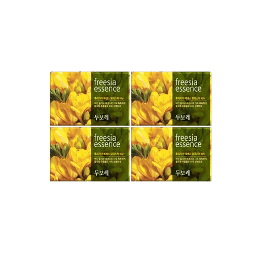 Freesia Essence Soap, 100gx4ea, 1pack - Image 1