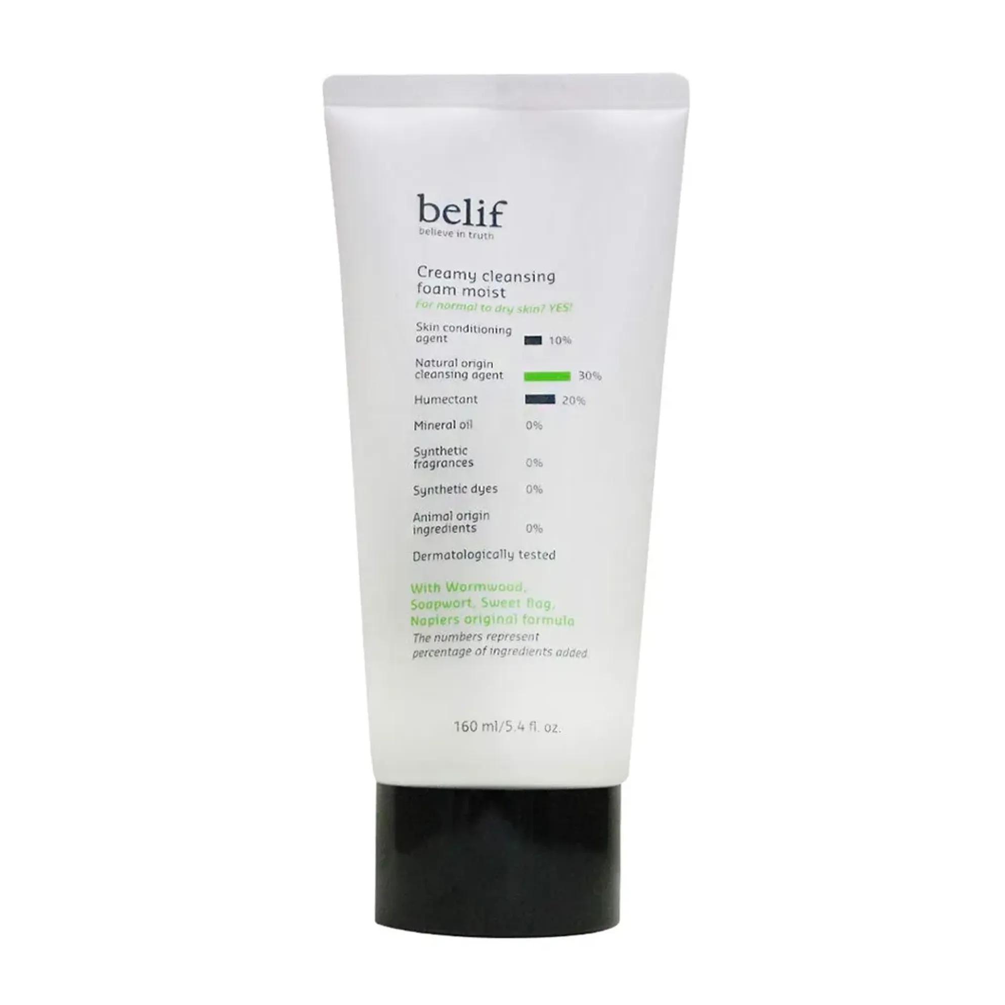 Creamy Cleansing Foam Moist, 160ml, 1pack - Image 1