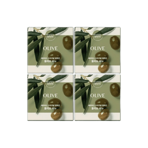 Original Collection Olive Soap, 90gx4ea, 1pack - Image 1