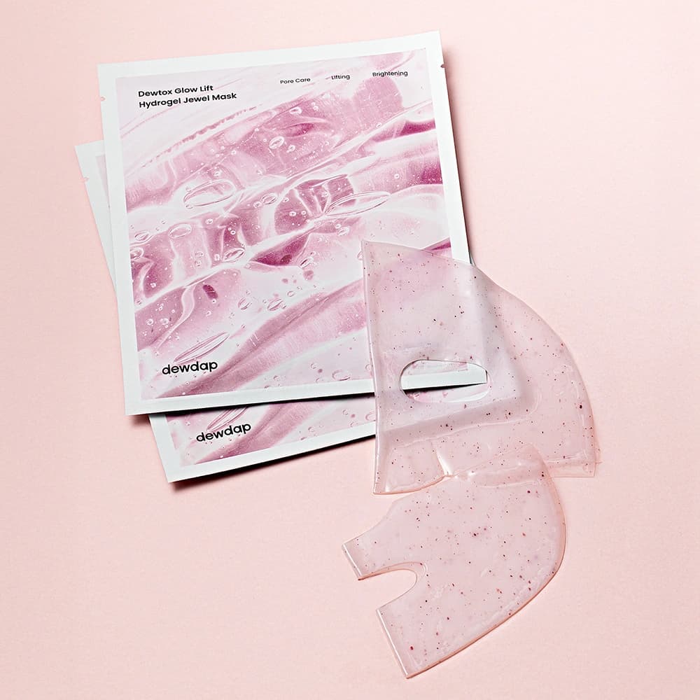 Dewtox Glow Lift Hydrogel Jewel Mask, 4ea - Image 5