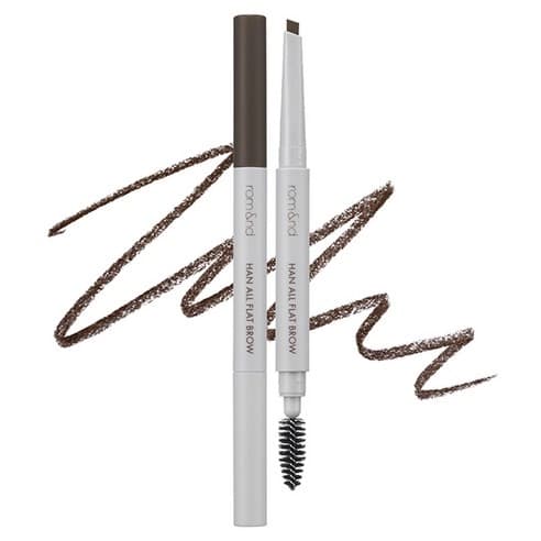 Han All Flat Brow, 0.17g, W1 Gentle Brown, 1pack - Image 1