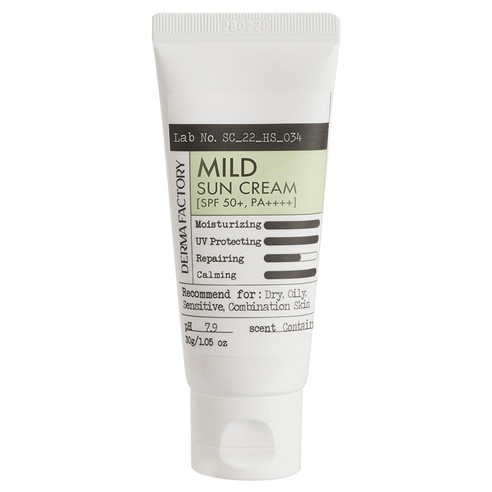 Mineral Sunscreen Mild Sun Cream [SPF50+/PA++++], 30g - Image 1