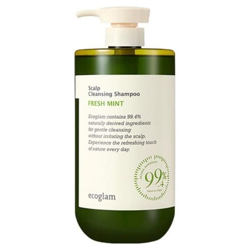 Scalp Cleansing Shampoo [Fresh Mint], 1000ml, 1pack - Image 1