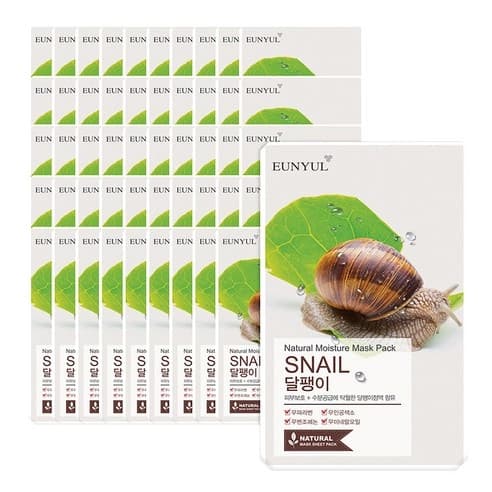 Natural Mask Pack [Snail], 50ea - Image 1