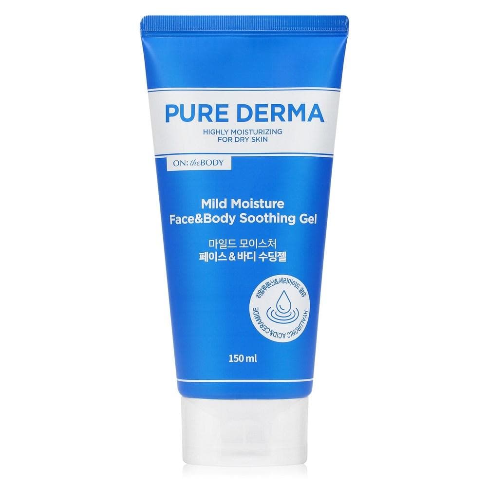 PURE DERMA Mild Moisture Face&Body Soothing Gel, 150ml - Image 1