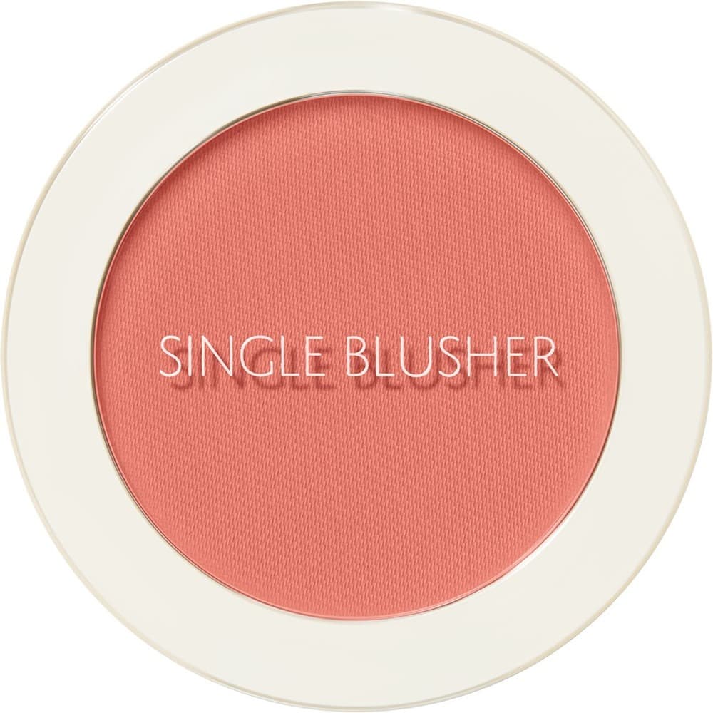 Single Blusher, 5g, CR02 Baby Coral, 1pack - Image 1