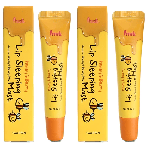 Honey & Berry Lip Sleeping Mask, 15gx2ea, 1pack - Image 1