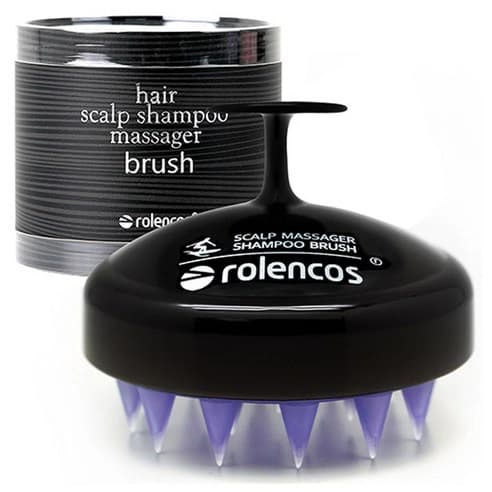 Shampoo Brush, Silver, 1pack, 1ea - Image 1