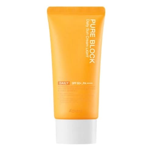 Pure Block Natural Daily Sun Cream Light [SPF50+/PA++++], 50ml - Image 1
