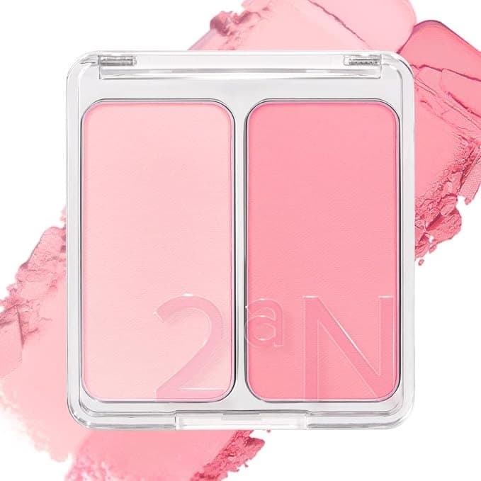Dual Cheek, 9g, 17 Bubble Heart, 1pack - Image 1