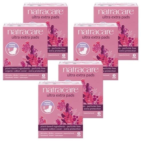Ultra Extra Pad Long Large, 8eax6, 1pack - Image 1