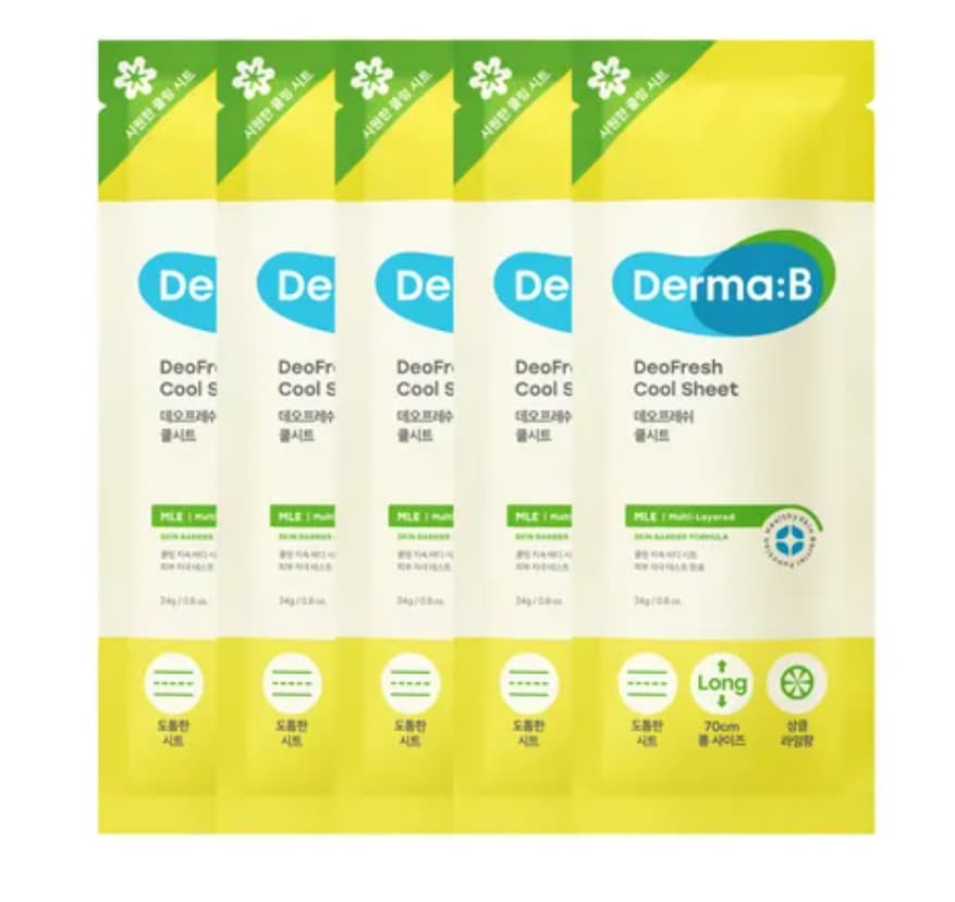 DeoFresh Cool Sheet, 5eax5, 1pack - Image 1