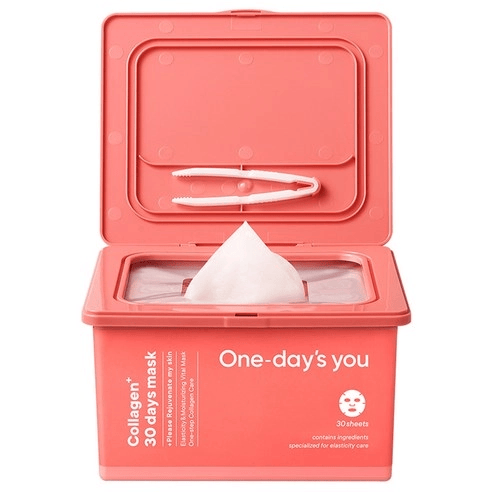 Collagen 30 Days Sheet Mask, 30ea, 1pack - Image 1