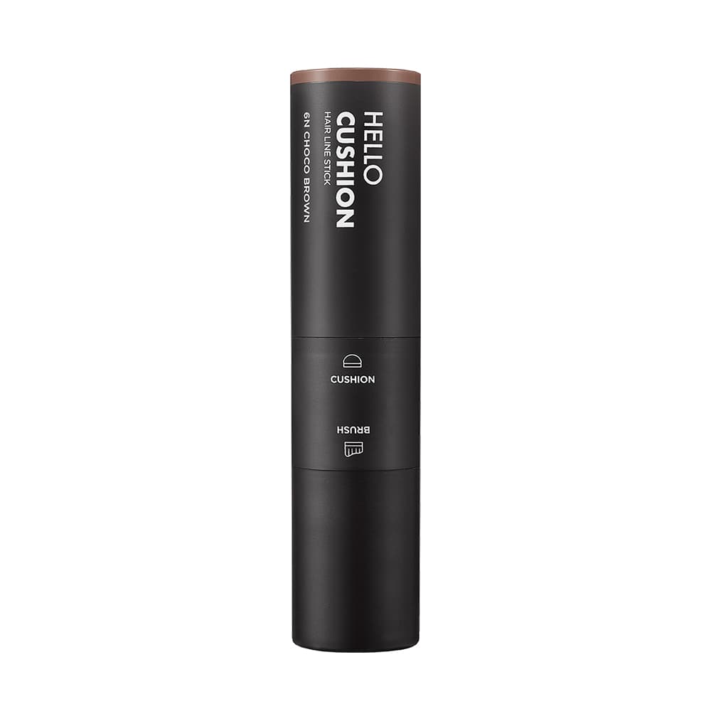 Hello Cushion Hair Line Stick, 2.5g, 6N Choco Brown, 1pack - Image 1