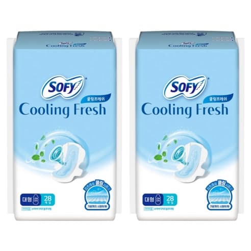Cooling Fresh Large, 28eax2, 1pack - Image 1