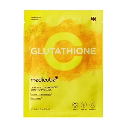 Deep Vita C Glutathione Brightening Mask, 4ea, 1pack - Image 1