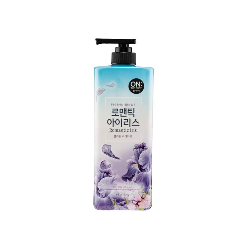 Flower Romantic Iris Body Wash, 900g - Image 1