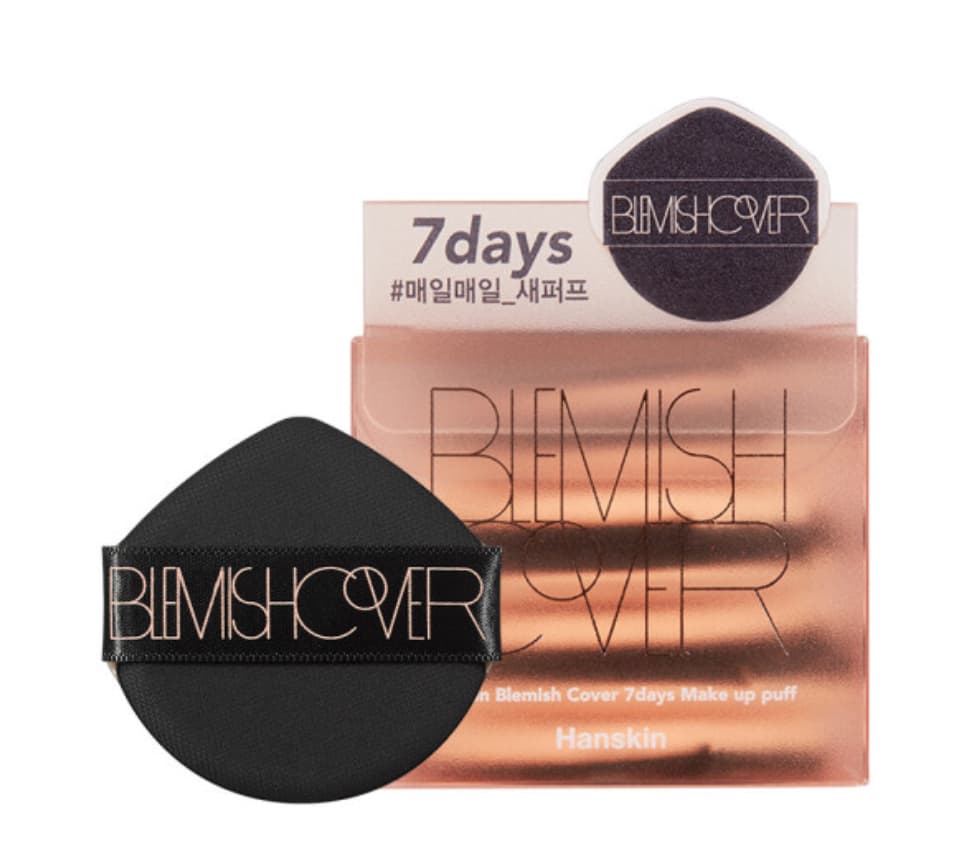 Blemish Cover Puff, 7ea, 1pack - Image 1