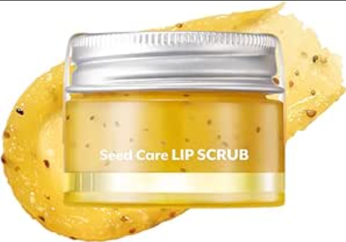 Seed Care Lip Scrub [01 Sunset Mango], 15g, 1pack - Image 1
