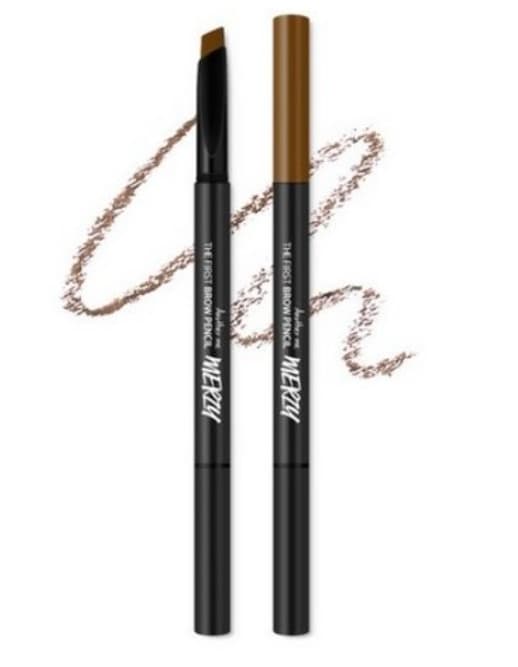 The First Brow Pencil, 0.3g, B3 Almond Brown, 1pack - Image 1