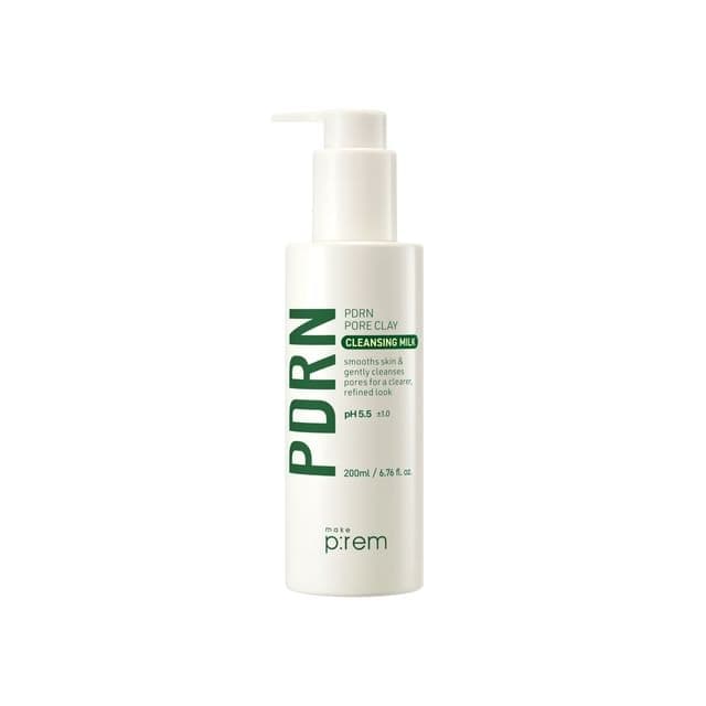 PDRN Pore Clay Cleansing Milk, 200ml, 1pack - Image 1