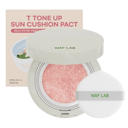 T Tone-up Sun Cushion Pact [SPF50+/PA++++], 15g, 1pack - Image 1