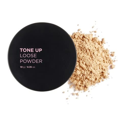 Tone Up Loose Powder, 10g, V201 Apricot Beige, 1pack - Image 1
