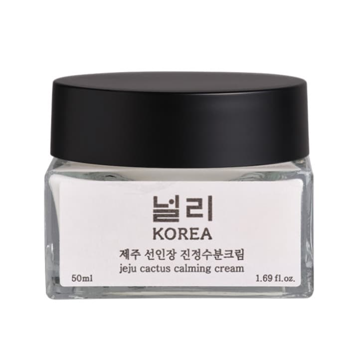 Jeju Cactus Calming Cream, 50ml, 1pack - Image 1
