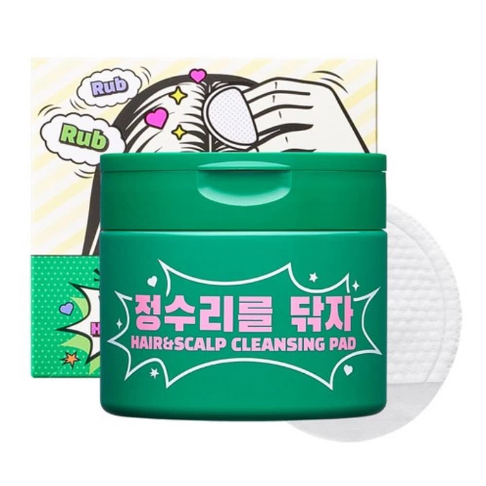 Hair & Scalp Cleansing Pad, 180ml, 1pack - Image 1