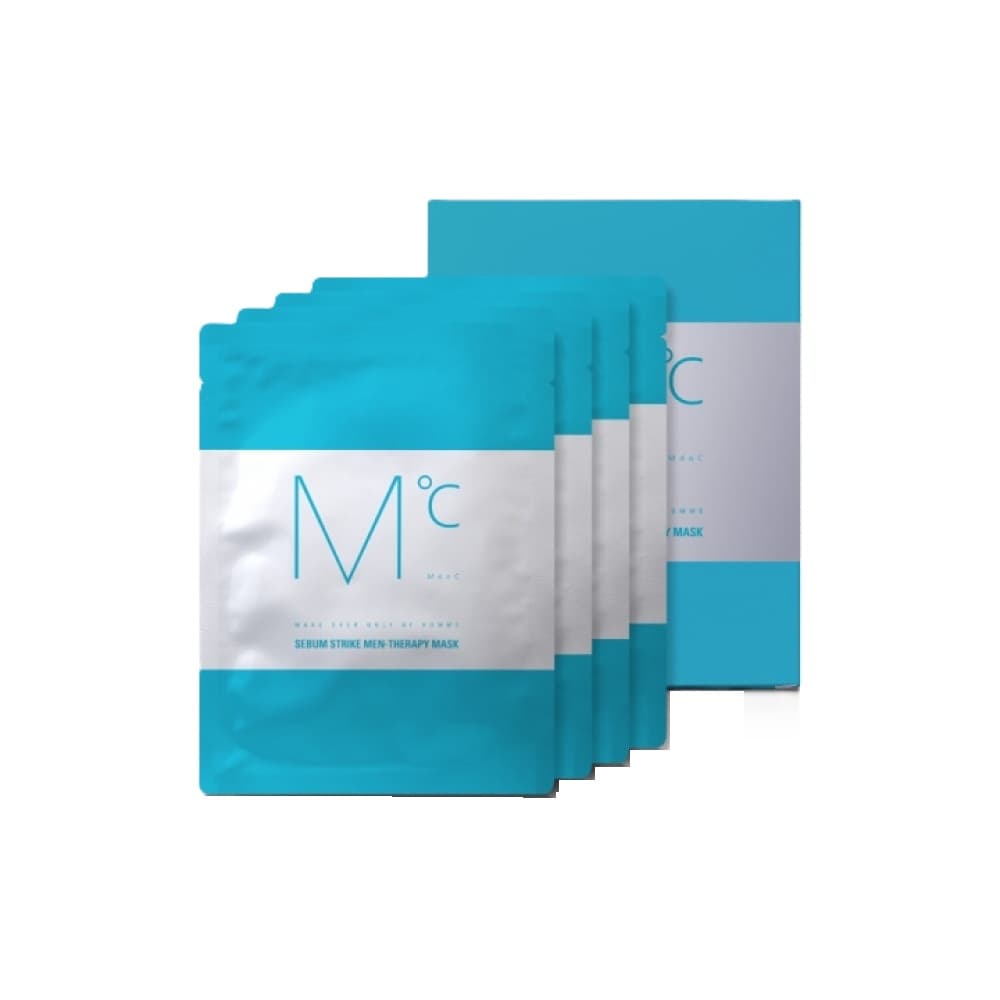 Sebum Strike Men-Therapy Mask, 4ea, 1pack - Image 1