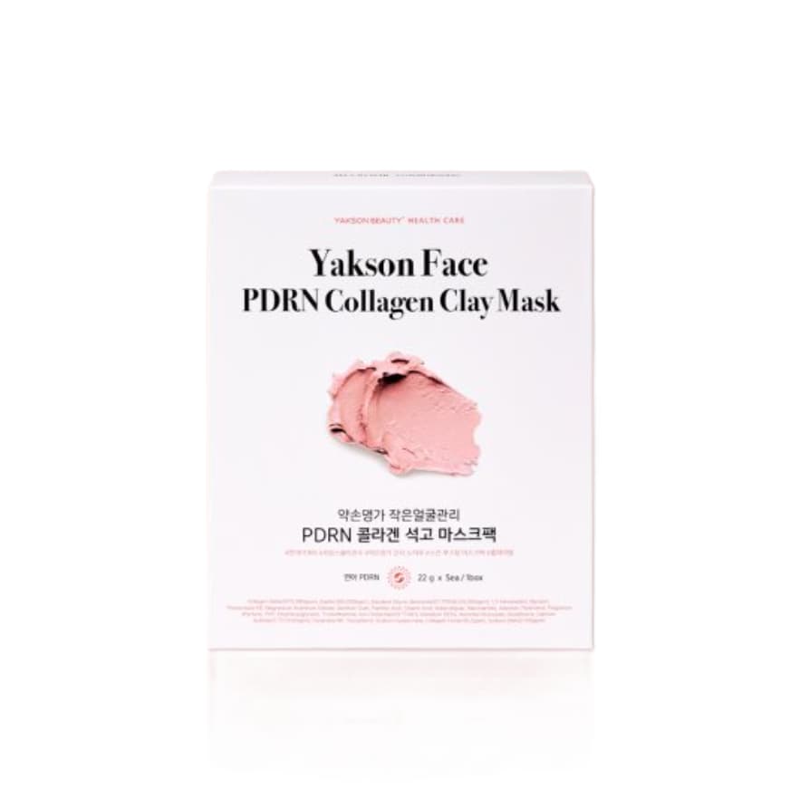 PDRN Collagen Clay Sheet Mask, 5ea, 1pack - Image 1