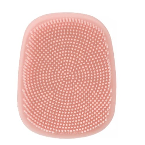 Silicone Facial Cleansing Brush, 1ea, Peach, 1pack - Image 1