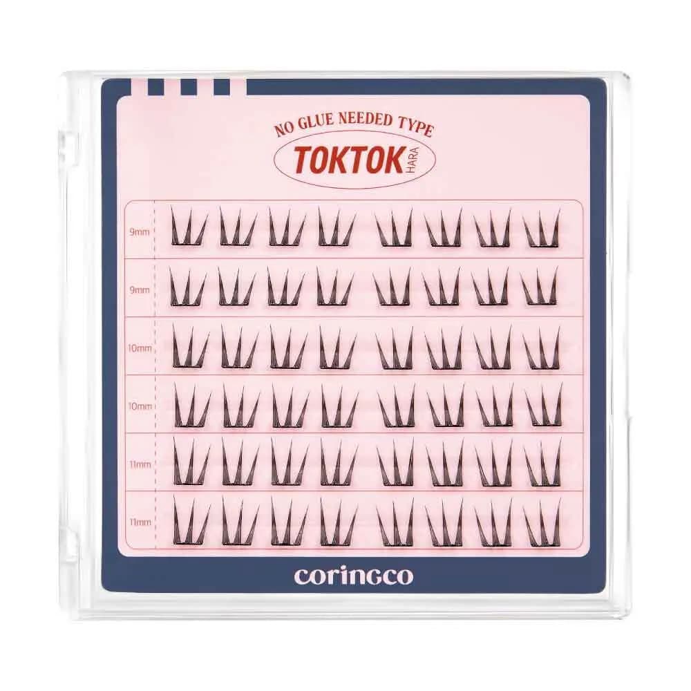 Toktok Hara #No Glue Eyelash [Muse], 48ea, 1pack - Image 1