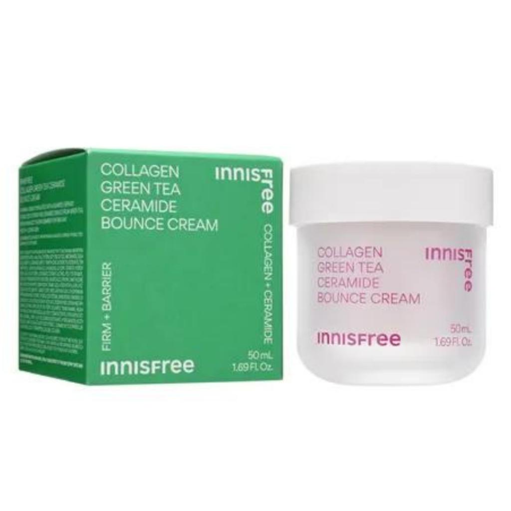 Collagen Green Tea Ceramide Elasticity Barrier Cream, 50ml*2 - Image 1