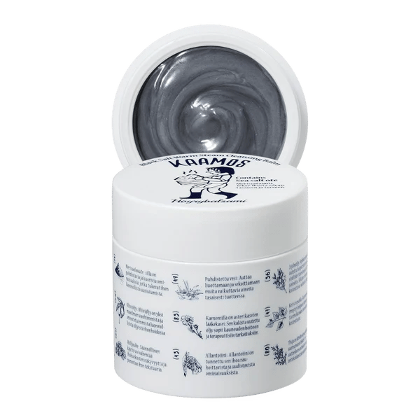 Kaamos Black Salt Warm Steam Cleansing Balm, 100g, 1pack - Image 1