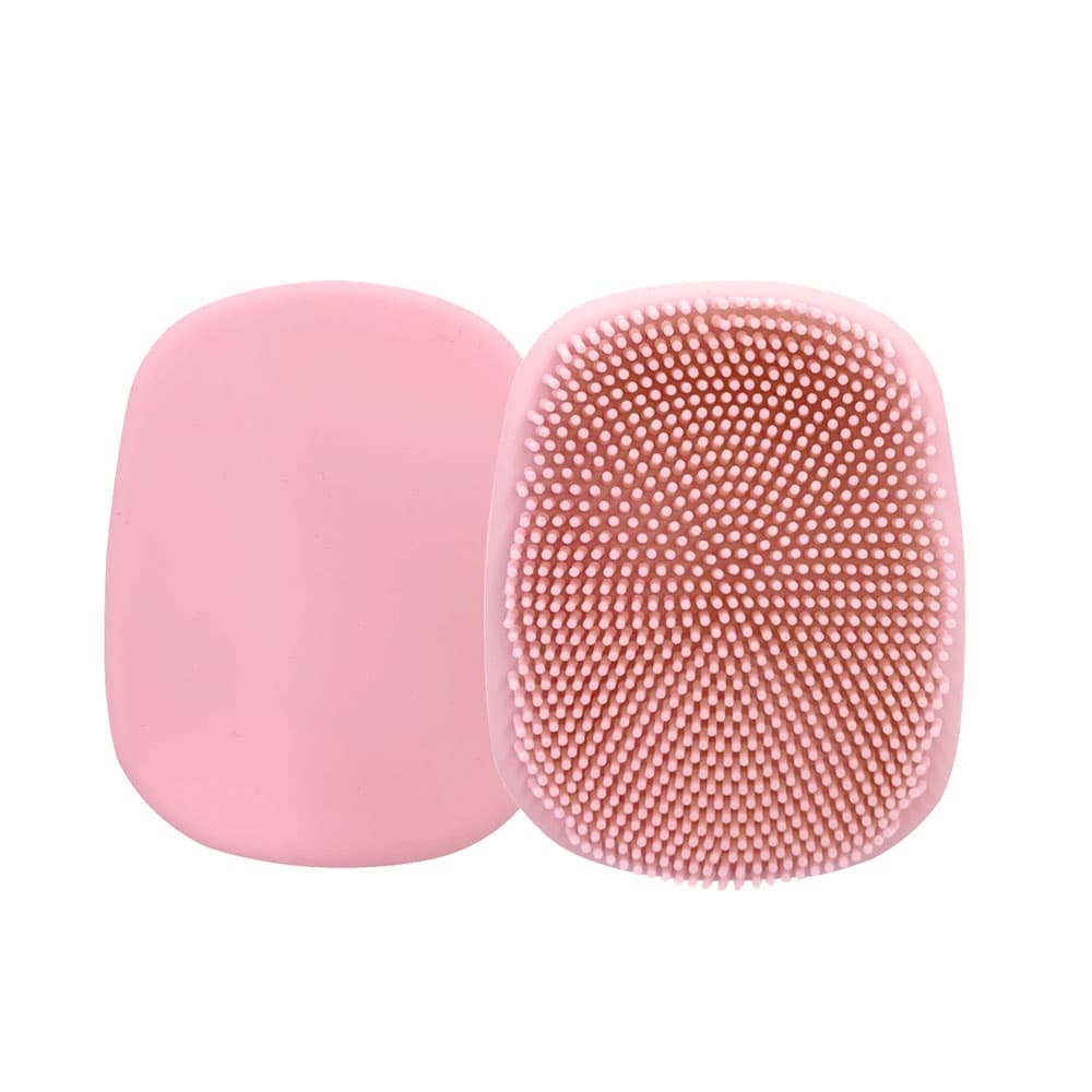 Silicone Facial Cleansing Brush, 1ea, Pink, 1pack - Image 1