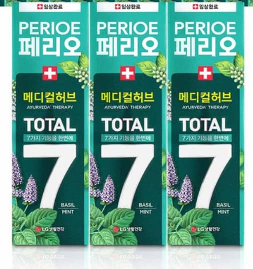 Total 7 Medical Herb Basil Mint Toothpaste - Image 1