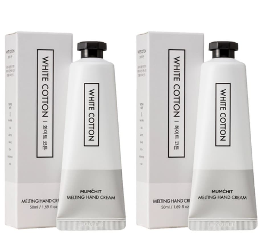 Melting Hand Cream [White Cotton], 50mlx2ea, 1pack - Image 1