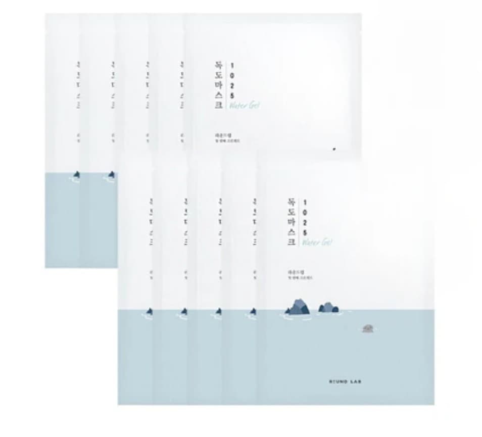 Round Lab 1025 Dokdo Moisture Water Gel Mask, 10ea - Image 1