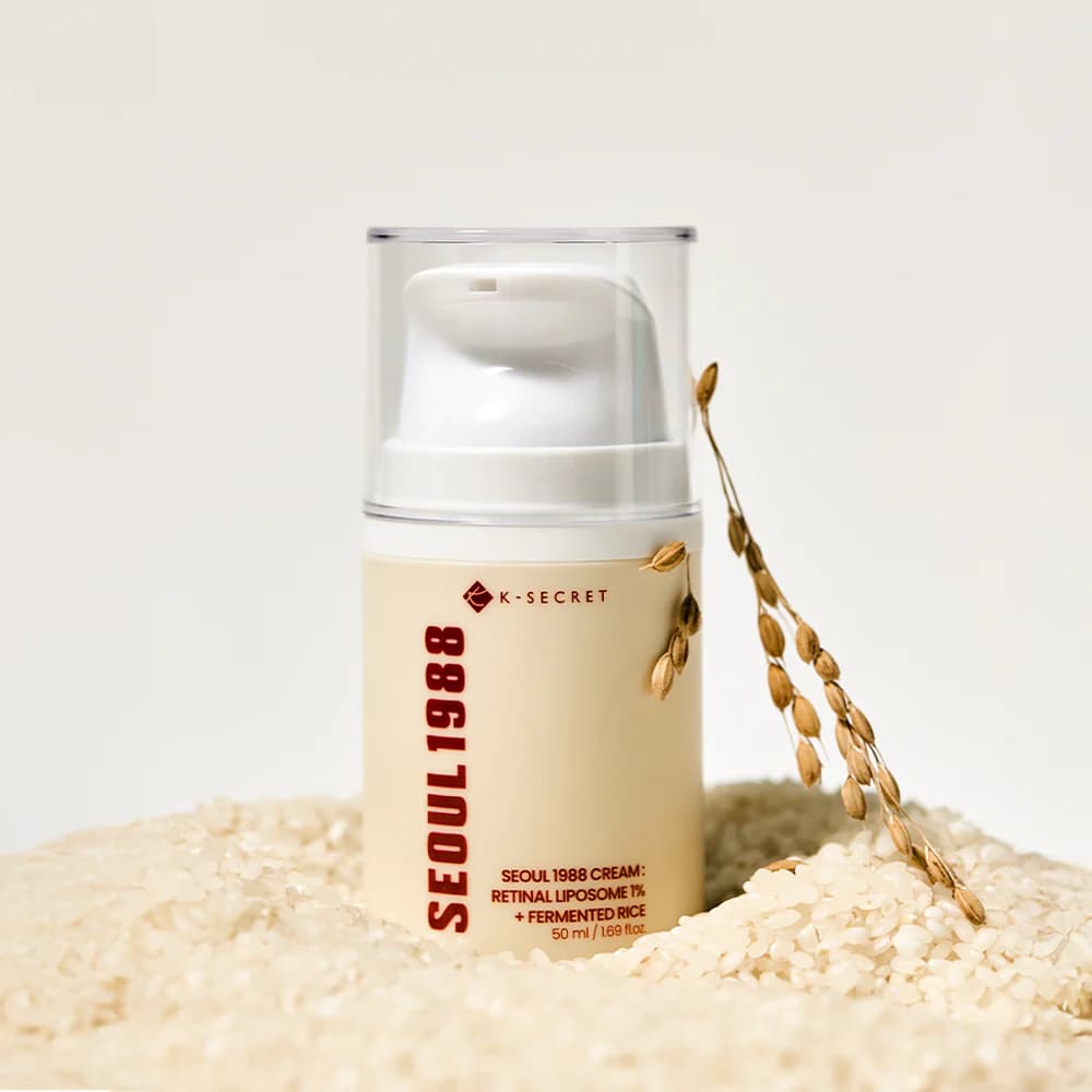Seoul 1988 Cream: Retinal Liposome 1% + Fermented RIce, 50ml - Image 4