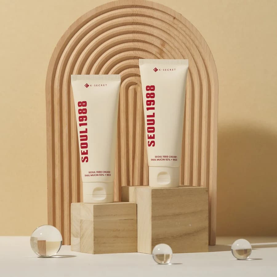 Seoul 1988 Cream: Snail Mucin 93% + Rice, 100ml - Image 4