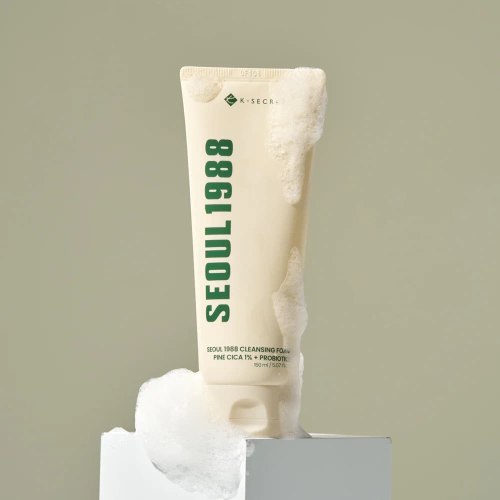 Seoul 1988 Cleansing Foam: Pine Cica 1% + Probiotics, 150ml - Image 2