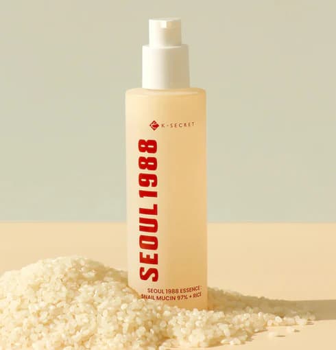 Seoul 1988 Essence: Snail Mucin 97% + Rice, 100ml - Image 4