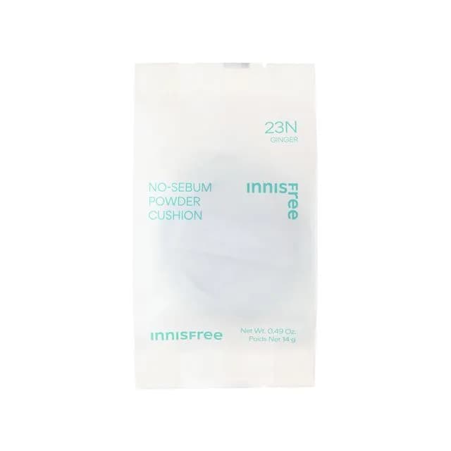 No-Sebum Powder Cushion Refill, 14g, 23N Ginger - Image 1