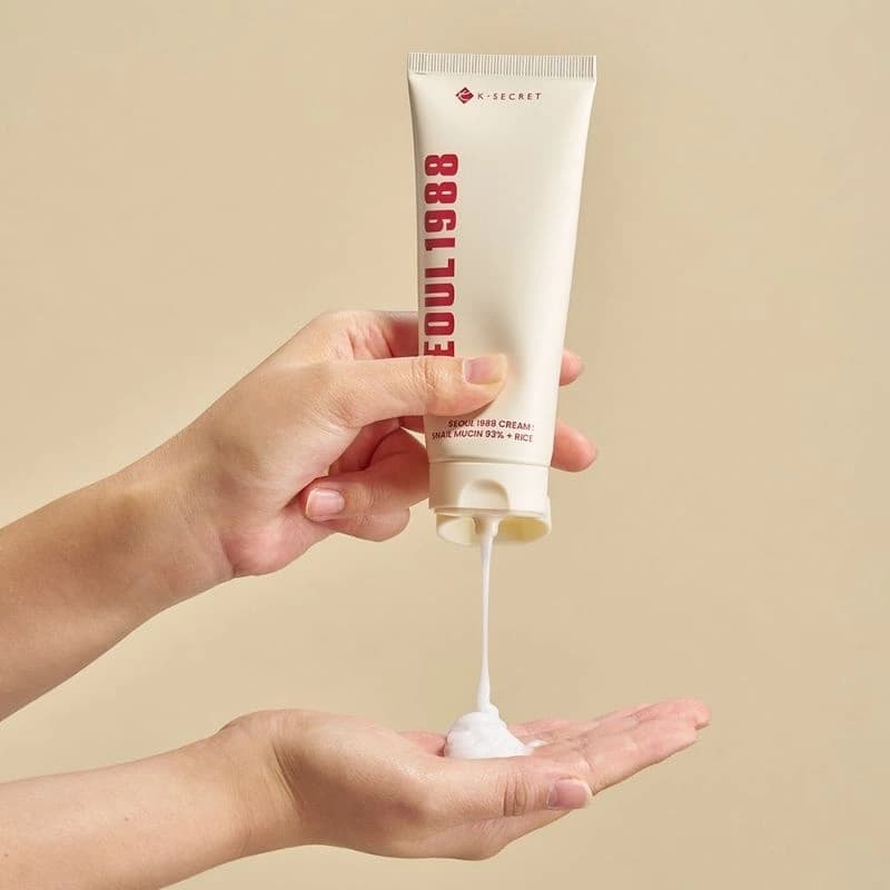 Seoul 1988 Cream: Snail Mucin 93% + Rice, 100ml - Image 2