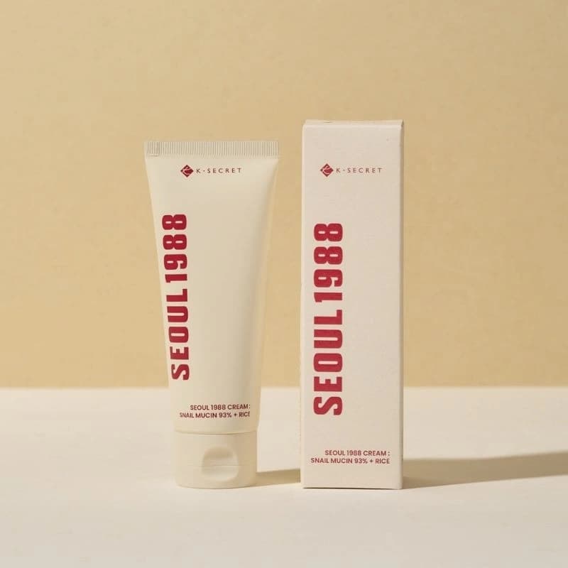 Seoul 1988 Cream: Snail Mucin 93% + Rice, 100ml - Image 3