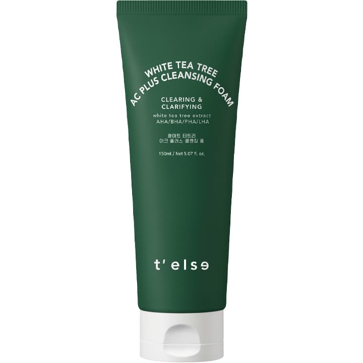 White Tea Tree AC Plus Cleansing Foam, 150ml, 1pack - Image 1